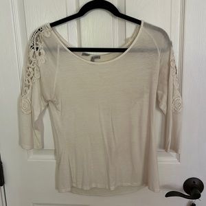 White Lace Blouse